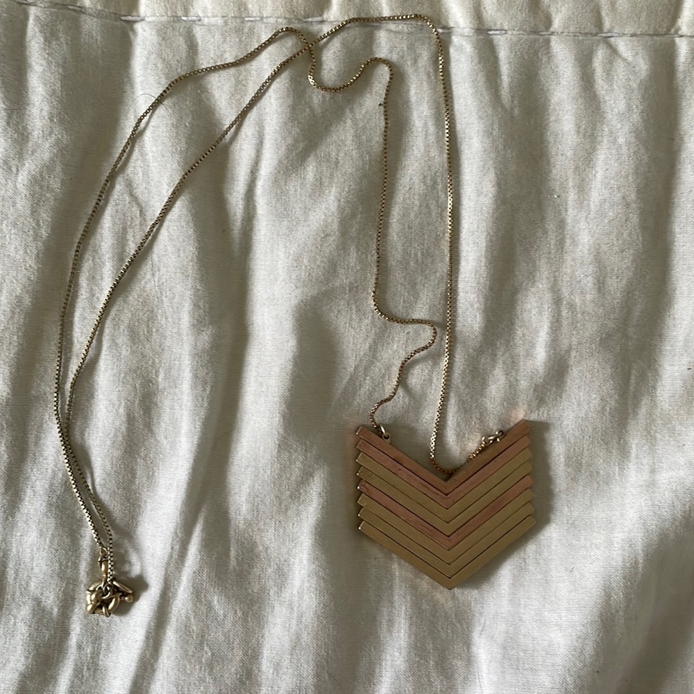Madewell Arrowstack Necklace